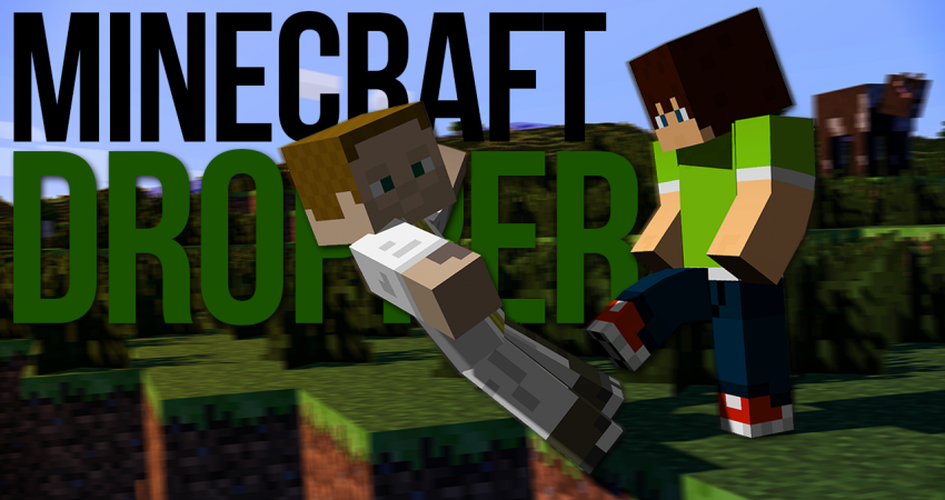 Padá Gejmr, něco si přej: Minecraft Dropper v podání MenTa a Gejmra