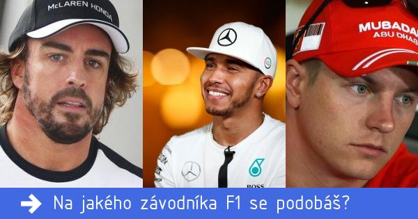 Na jakého závodníka F1 se podobáš?